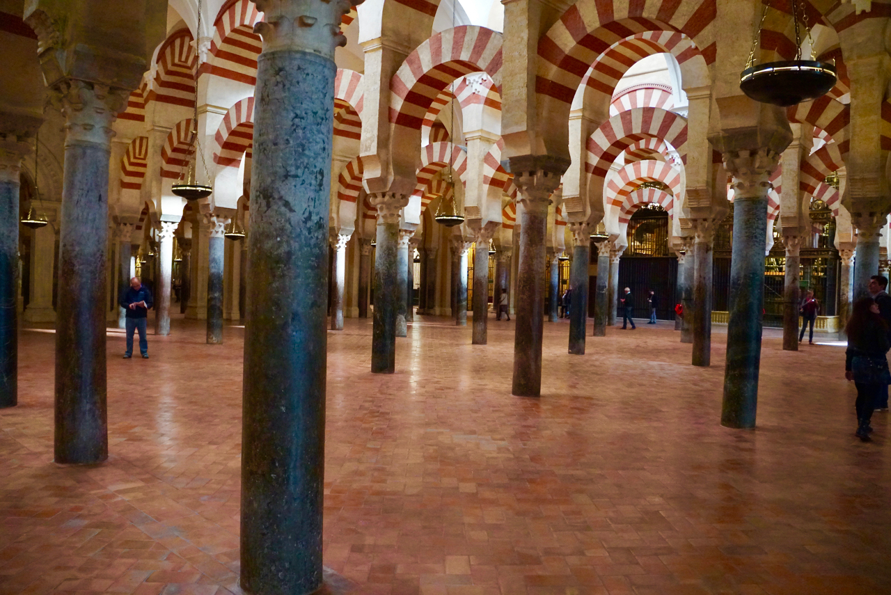 The Cordoba cathedral.